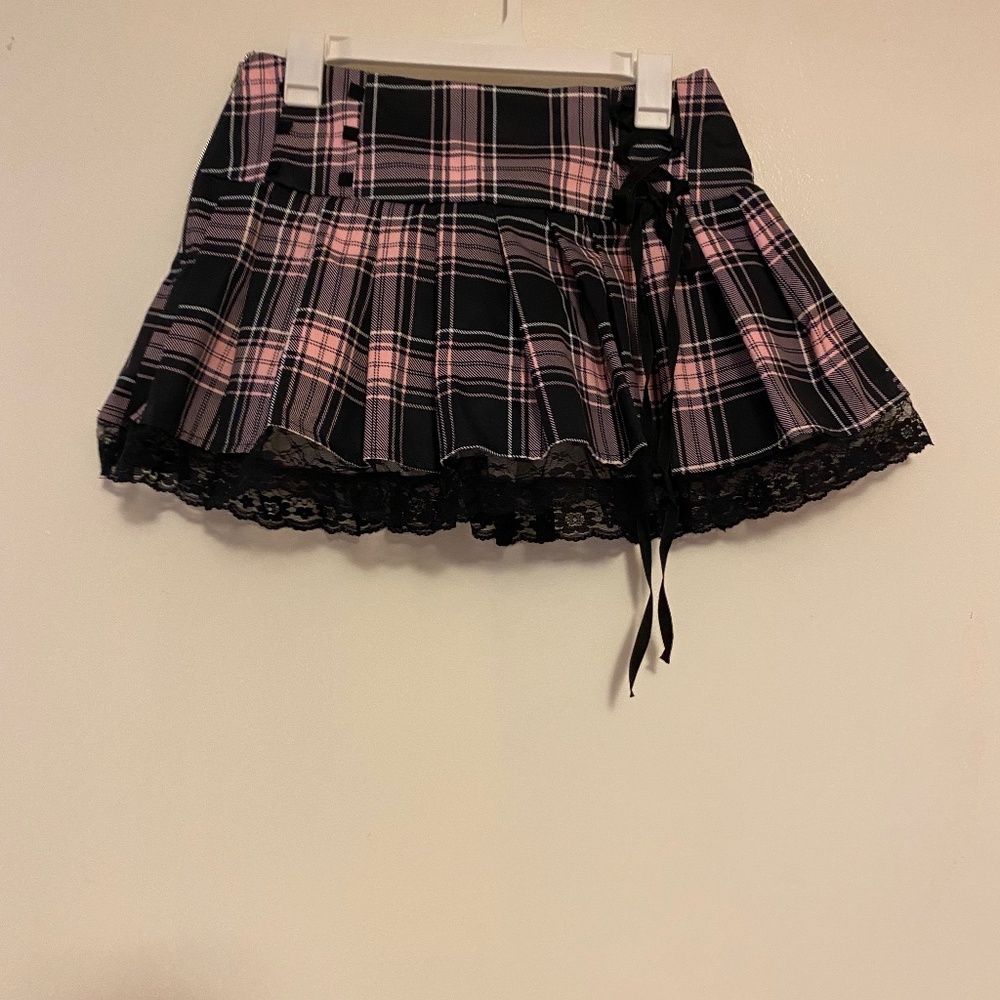 Plaid Mini-Skirt